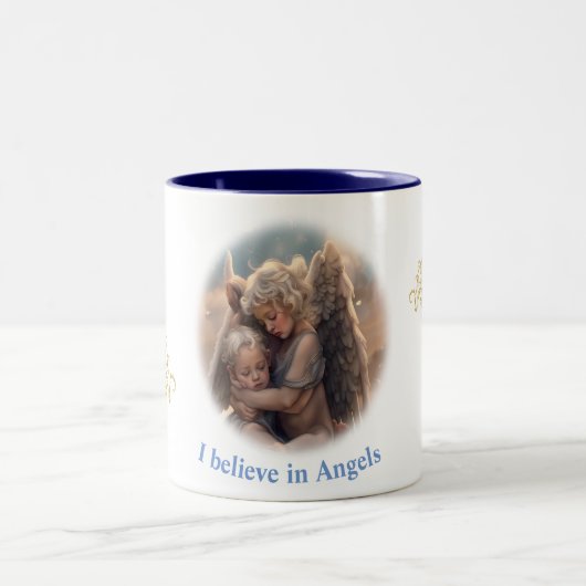 Tasse 2 Couleurs Anges (Centre)