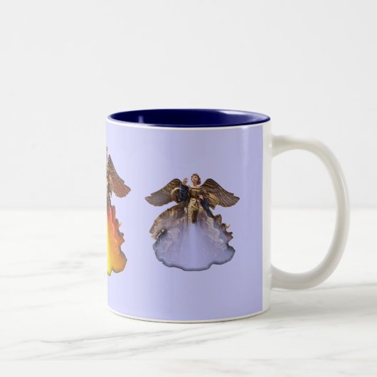 TASSE 2 COULEURS ANGES (Droit)