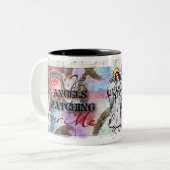 Tasse 2 Couleurs Anges (Devant gauche)