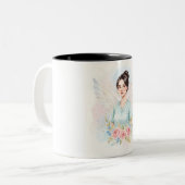 Tasse 2 Couleurs Anges en blouse (Devant gauche)