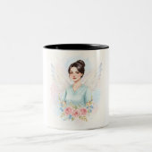 Tasse 2 Couleurs Anges en blouse (Centre)