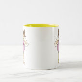 Tasse 2 Couleurs Anges peu de coeur (Centre)
