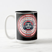 TASSE 2 COULEURS ANGLE ET LOGO (Gauche)