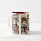 TASSE 2 COULEURS ANGLETERRE VICTORIENNE (Devant gauche)