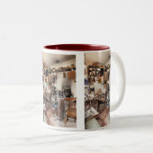 TASSE 2 COULEURS ANGLETERRE VICTORIENNE (Devant droit)
