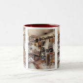 TASSE 2 COULEURS ANGLETERRE VICTORIENNE (Centre)