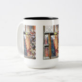 TASSE 2 COULEURS ANGLETERRE VICTORIENNE (Devant gauche)
