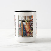 TASSE 2 COULEURS ANGLETERRE VICTORIENNE (Centre)