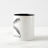 Tasse 2 Couleurs Anguille de l'approbation (Centre)