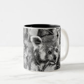 Tasse 2 Couleurs AnimalArtBW_RedPanda_003 (Devant droit)