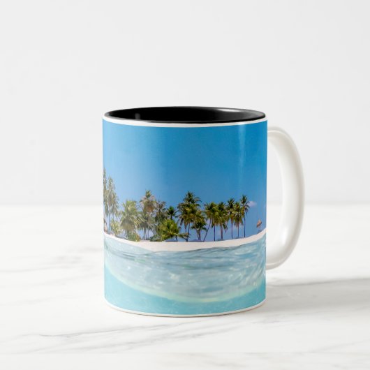 Tasse 2 Couleurs Animaux marins cool (Devant droit)