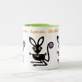 Tasse 2 Couleurs Animaux sauvages - J'aime BILBIES - Australie (Centre)