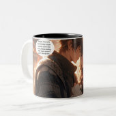 Tasse 2 Couleurs Anime "elope" (Devant gauche)