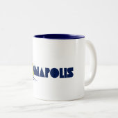 Tasse 2 Couleurs Annapolis, Maryland (Devant droit)