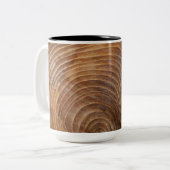 Tasse 2 Couleurs Anneaux d'arbre (Devant gauche)