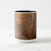 Tasse 2 Couleurs Anneaux d'arbre (Centre)