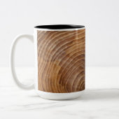 Tasse 2 Couleurs Anneaux d'arbre (Gauche)
