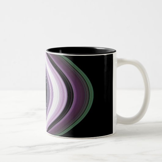 Tasse 2 Couleurs Anneaux de Saturne (Droit)