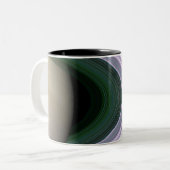 Tasse 2 Couleurs Anneaux de Saturne (Devant gauche)