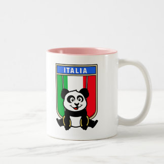 Tasse 2 Couleurs Anneaux d'Italie Panda