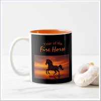 Année chinoise d'astrologie du Cheval de Feu