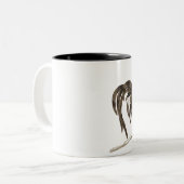 Tasse 2 Couleurs Année chinoise du cadeau de coq (Devant gauche)