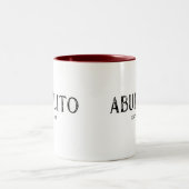 Tasse 2 Couleurs Année de création d'Abuelito (Centre)