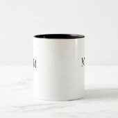Tasse 2 Couleurs Année de création de maman (Centre)