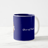 Tasse 2 Couleurs Année de lapin (Devant droit)