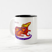 Tasse 2 Couleurs Année du rat (Devant gauche)