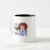 Tasse 2 Couleurs Annie aime Andy Ragdoll (Devant gauche)