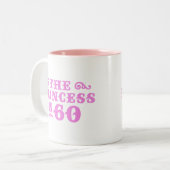 Tasse 2 Couleurs Anniversaire 60 ans (Devant gauche)