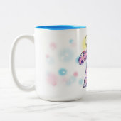 Tasse 2 Couleurs Anniversaire 70 ans (Gauche)