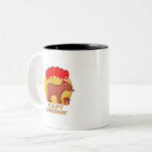 Tasse 2 Couleurs Anniversaire de Capy (Devant gauche)