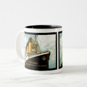 Tasse 2 Couleurs Anniversaire de RMS Titanic 100th (Devant gauche)