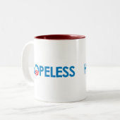 Tasse 2 Couleurs Anti-Obama - DÉSESPÉRÉ (Devant gauche)