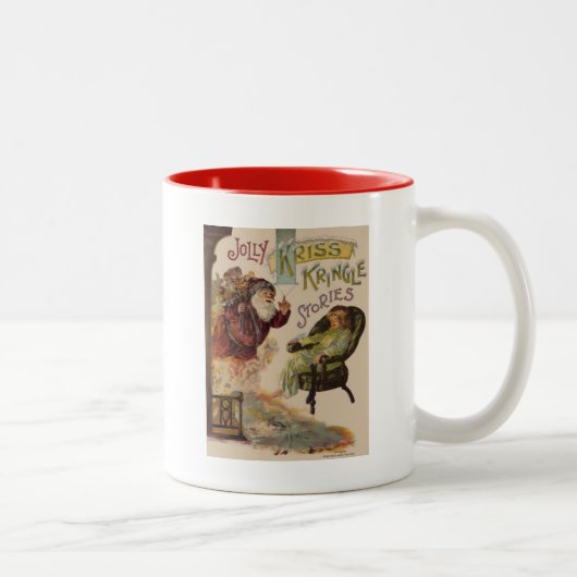 Tasse 2 Couleurs Antique Kris Kringle Sanga Claus (Droit)