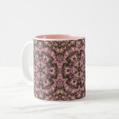 Tasse 2 Couleurs Antiquité rose victorienne (Devant gauche)