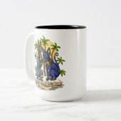 Tasse 2 Couleurs Anubis Bastet (Devant gauche)