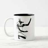 Tasse 2 Couleurs Anubis, hiéroglyphe égyptien (Gauche)