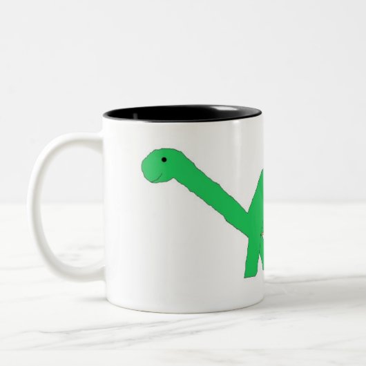 Tasse 2 Couleurs Apatosaure (Gauche)
