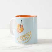Tasse 2 Couleurs Aperol O'Clock (Devant gauche)