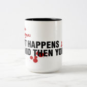 TASSE 2 COULEURS APOCALYPSE DE ZOMBI (Centre)