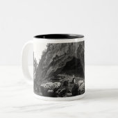 Tasse 2 Couleurs Apparition de Vierge Marie (Devant gauche)