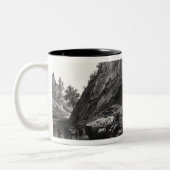 Tasse 2 Couleurs Apparition de Vierge Marie (Gauche)