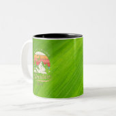 Tasse 2 Couleurs Appel de nature | Mountain Adventure Await (Devant gauche)