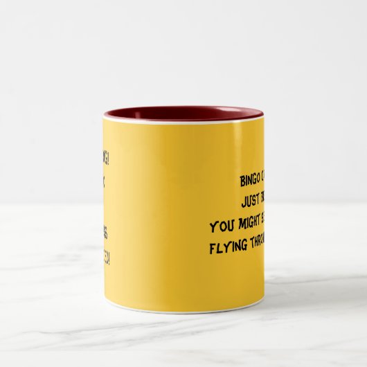 Tasse 2 Couleurs Appelants BINGO (Centre)