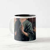 Tasse 2 Couleurs Appeler de St Matthew (Devant gauche)