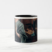 Tasse 2 Couleurs Appeler de St Matthew (Centre)