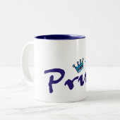 Tasse 2 Couleurs Appelez-juste moi prince (Devant gauche)